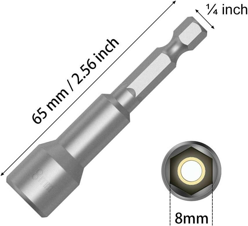 Magnetische Dopsleutel bit 8mm